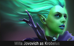 Milla Jovovich as Krobelus Dota 2